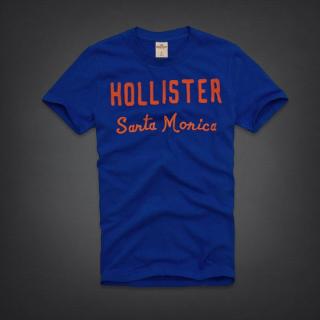 Tee shirt Hollister Bleu Homme